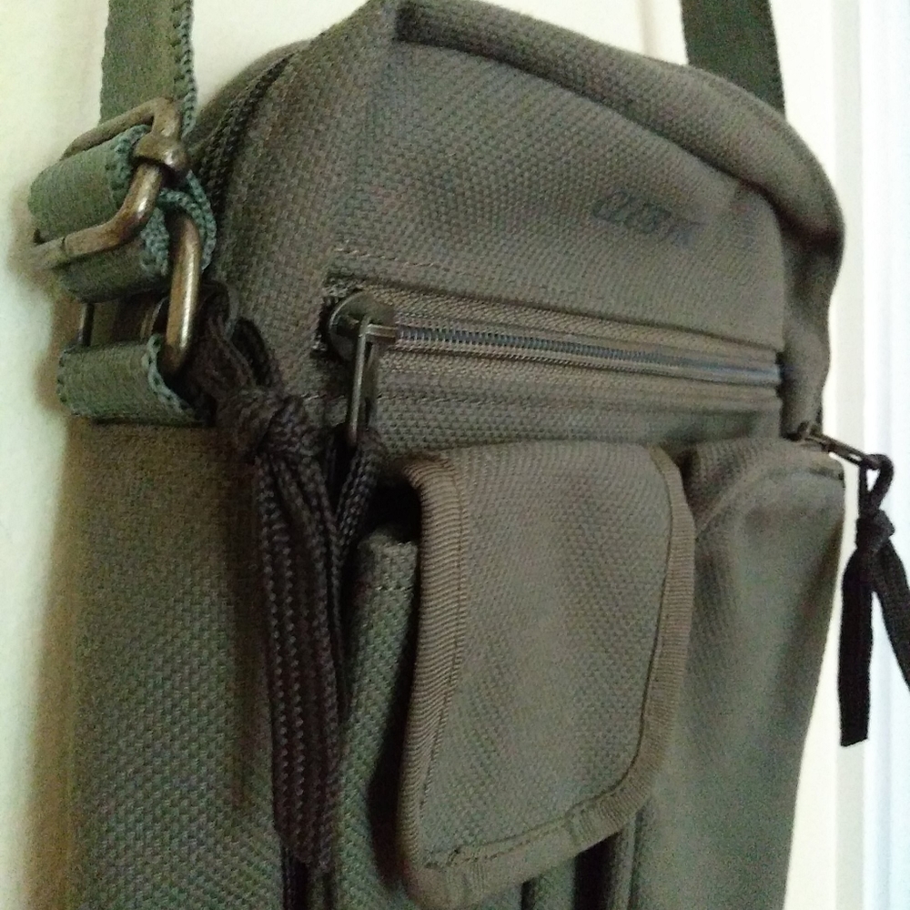 Olive Travel Crossbody Mini Messenger bag